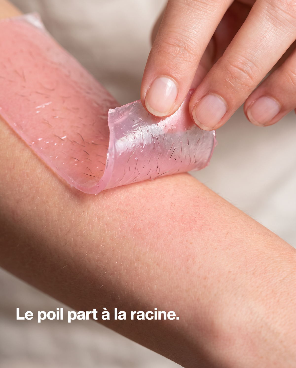 Le poil part à la racine